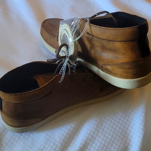 Men's REEF SPINIKER MID NB CHUKKA BOOTS BROWN SIZE 12 - NO ORIGINAL BOX but NWT - Picture 5 of 6